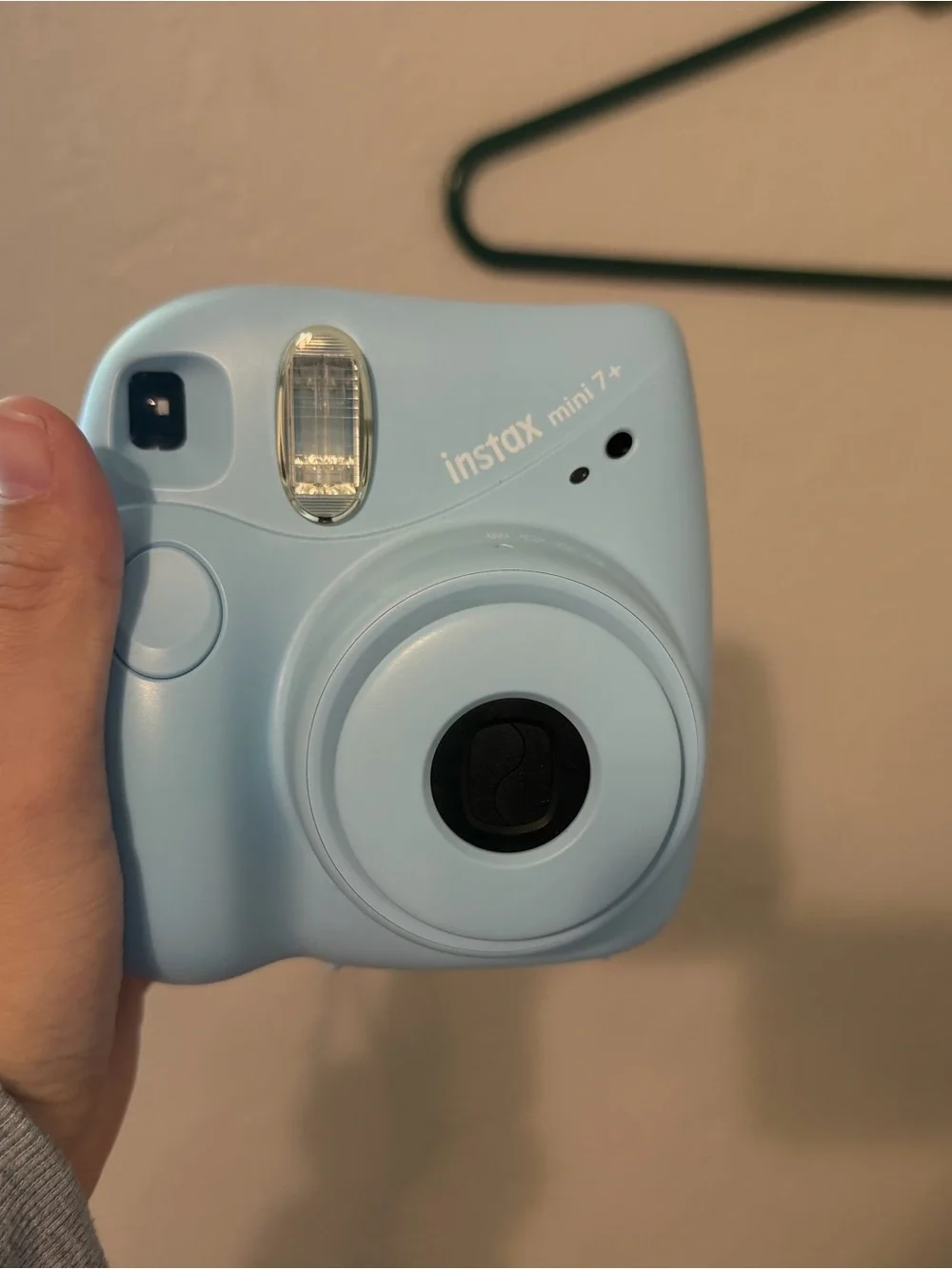 Fujifilm instax mini 7+ Instant Camera in Baby Blue